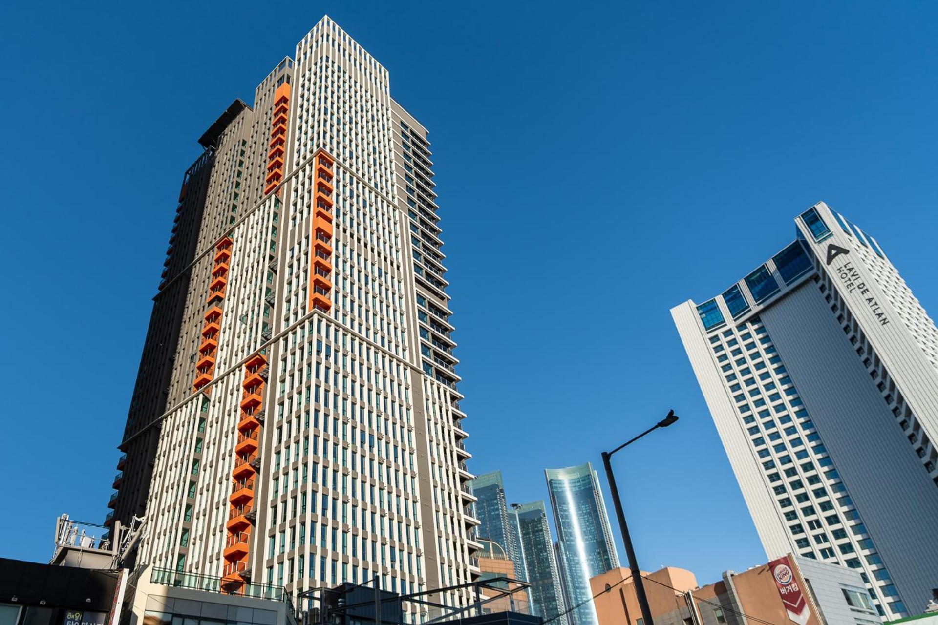 D Ov Haeundae Hotel Busan Exterior foto